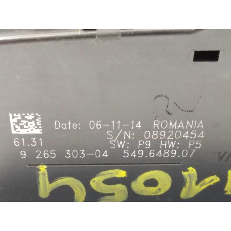 Recambio de mando luces para bmw serie 4 gran coupe (f36) 2.0 referencia OEM IAM 61319265303  549648907