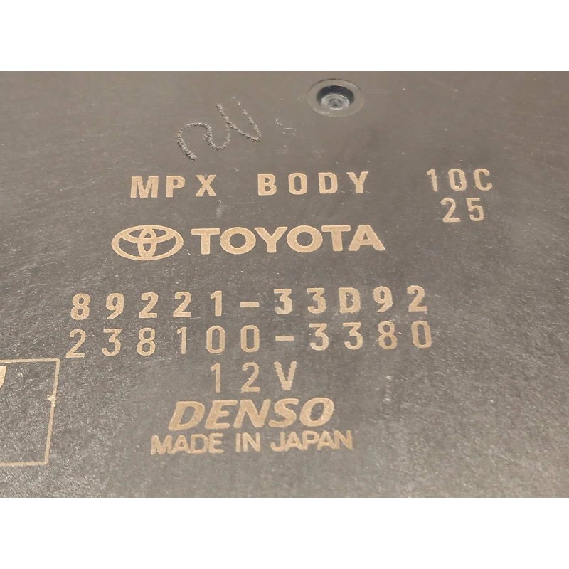 Recambio de modulo electronico para lexus es 300h referencia OEM IAM 8922133D92  2381003380