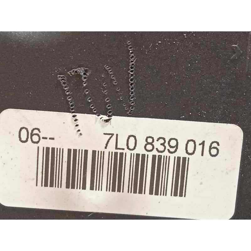 Recambio de cerradura puerta trasera derecha para volkswagen golf plus (5m1) 1.9 tdi referencia OEM IAM 7L0839016  