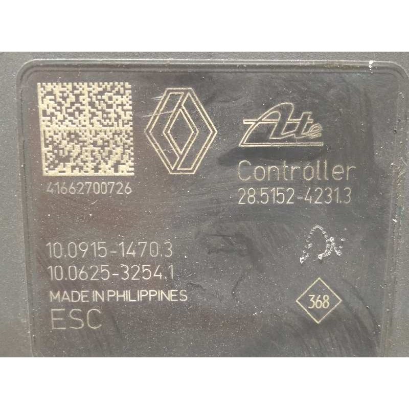 Recambio de abs para renault megane iv berlina 5p tech road referencia OEM IAM 476604349R 28515242313 10022007284