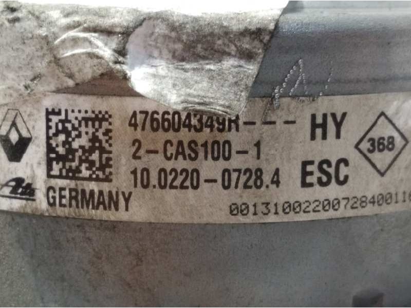 Recambio de abs para renault megane iv berlina 5p tech road referencia OEM IAM 476604349R 28515242313 10022007284