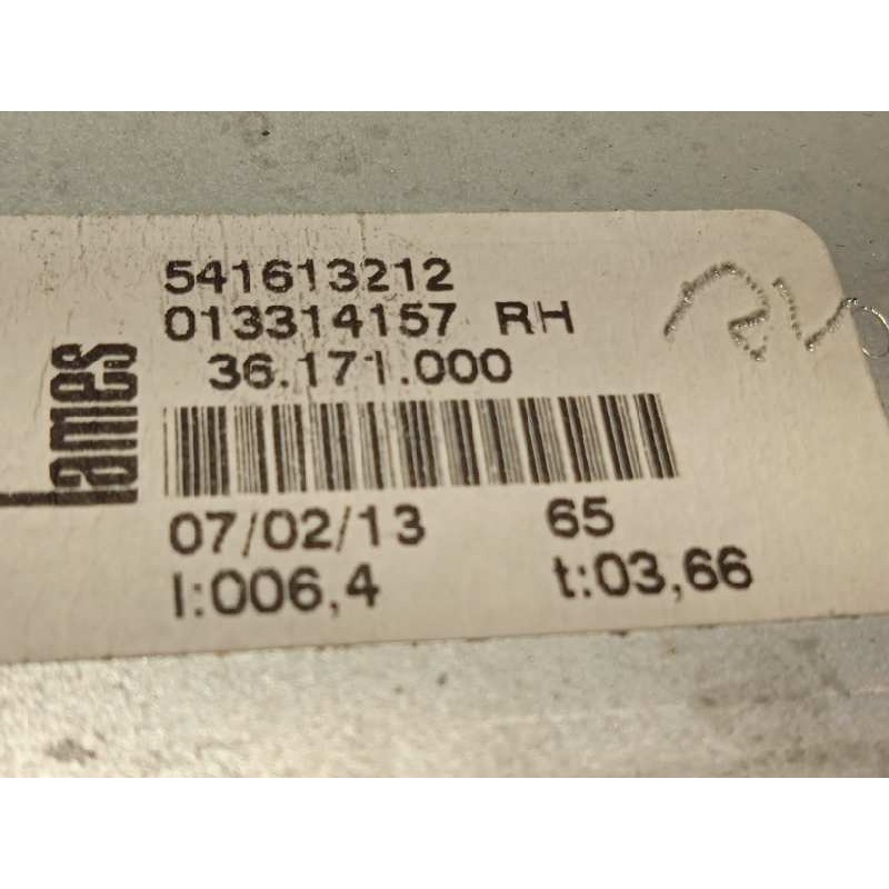 Recambio de elevalunas delantero derecho para opel corsa d enjoy referencia OEM IAM 13314157  