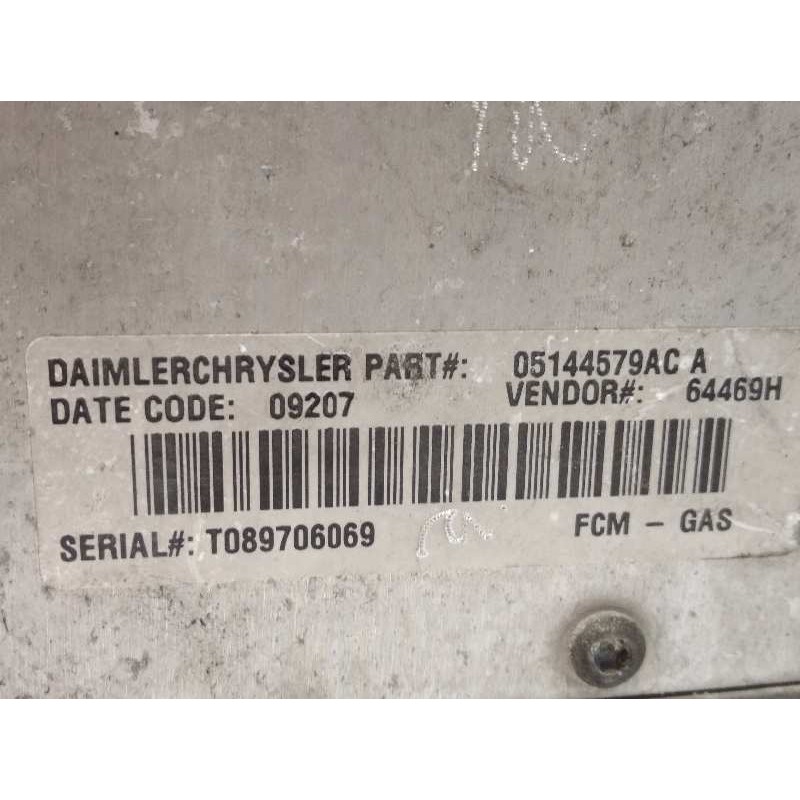 Recambio de modulo electronico para chrysler voyager (rg) 2.8 crd cat referencia OEM IAM 05144579AC  