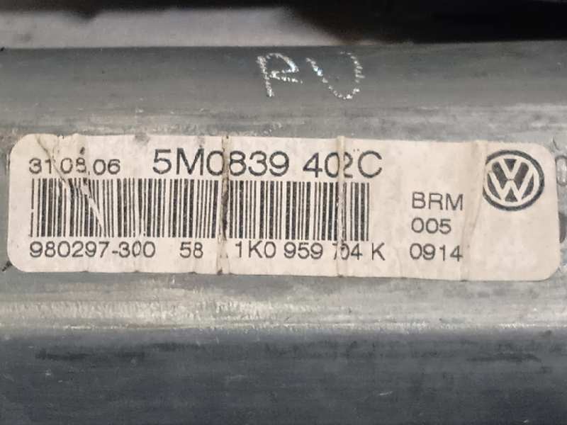 Recambio de elevalunas trasero derecho para volkswagen golf plus (5m1) 1.9 tdi referencia OEM IAM 5M0839402C  