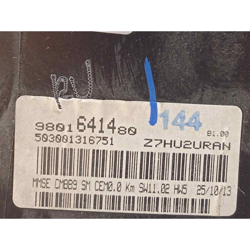 Recambio de cuadro instrumentos para citroën berlingo station wagon seduction referencia OEM IAM 9801641480  