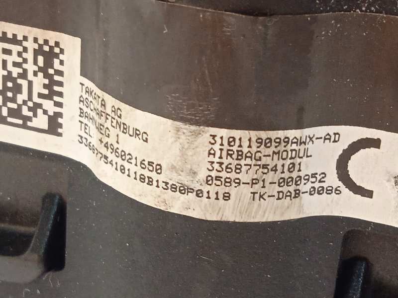 Recambio de kit airbag para bmw serie x1 (f48) sdrive18d referencia OEM IAM 51456969852 72129872988 72129296848