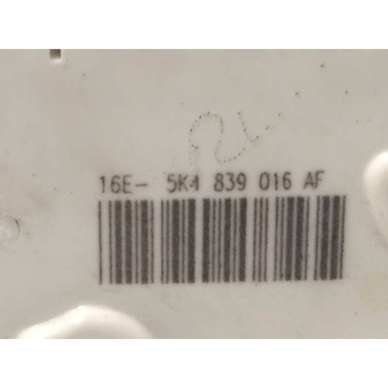 Recambio de cerradura puerta trasera derecha para seat leon st (5f8) 2.0 tdi referencia OEM IAM 5K4839016AF  