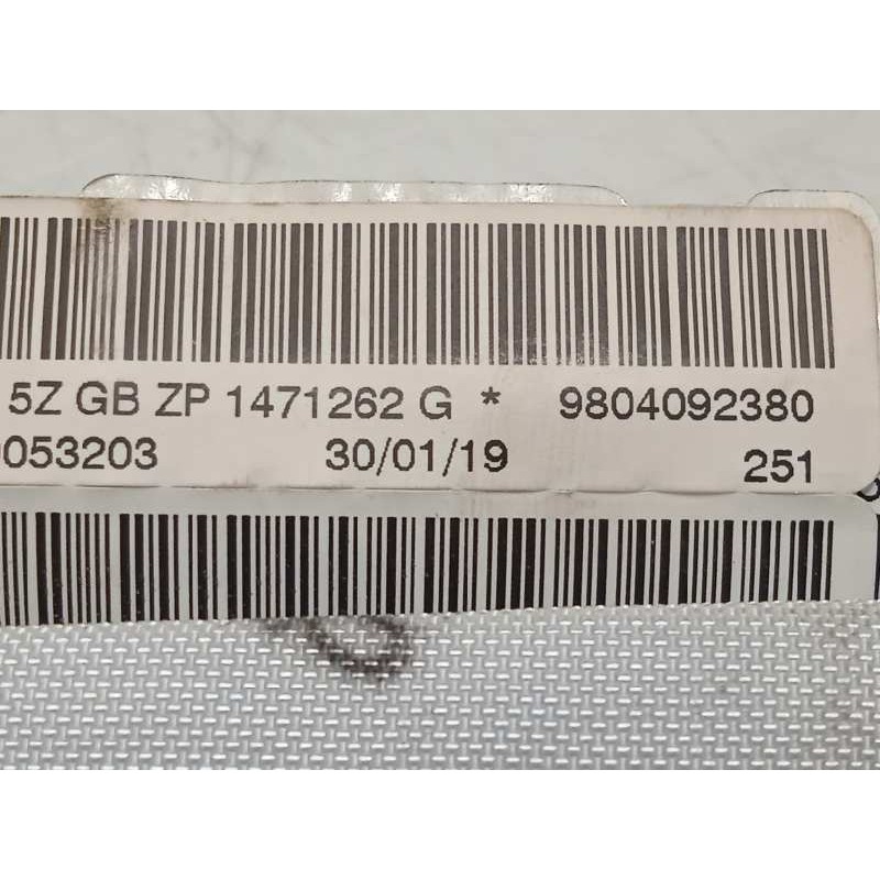 Recambio de airbag cortina delantero izquierdo para peugeot 2008 (--.2013) allure referencia OEM IAM 9804092380  