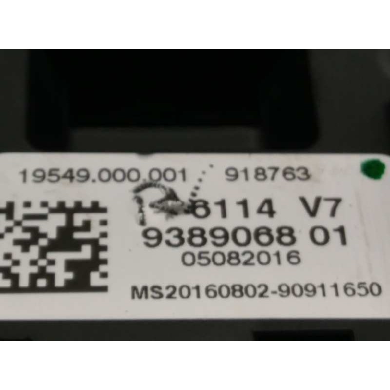 Recambio de caja reles / fusibles para bmw serie 1 lim. (f20/f21) 116d referencia OEM IAM 9389068  61149389068