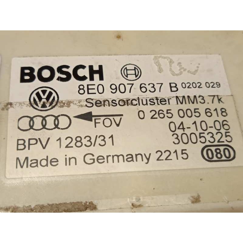 Recambio de centralita esp para audi a6 avant (4f5) 3.0 tdi quattro (171kw) referencia OEM IAM 8E0907637B  0265005618
