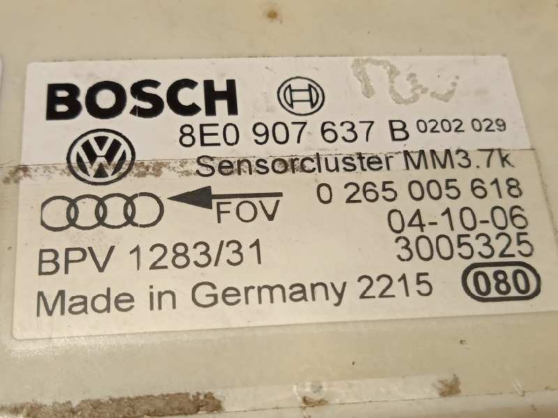 Recambio de centralita esp para audi a6 avant (4f5) 3.0 tdi quattro (171kw) referencia OEM IAM 8E0907637B  0265005618