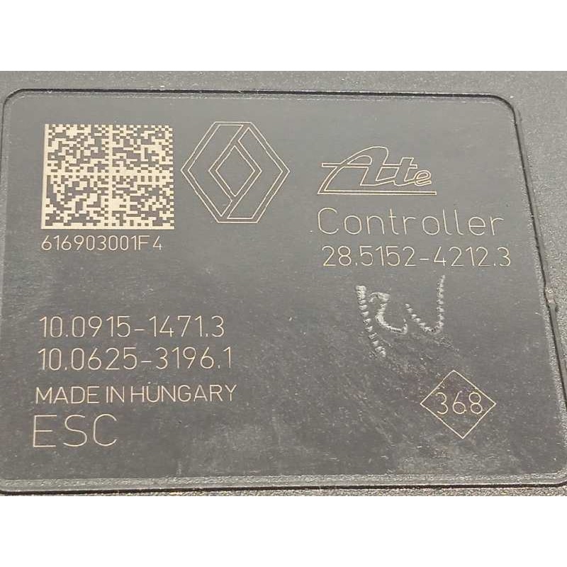 Recambio de abs para dacia dokker stepway referencia OEM IAM 476600078R 28515242123 10022006554