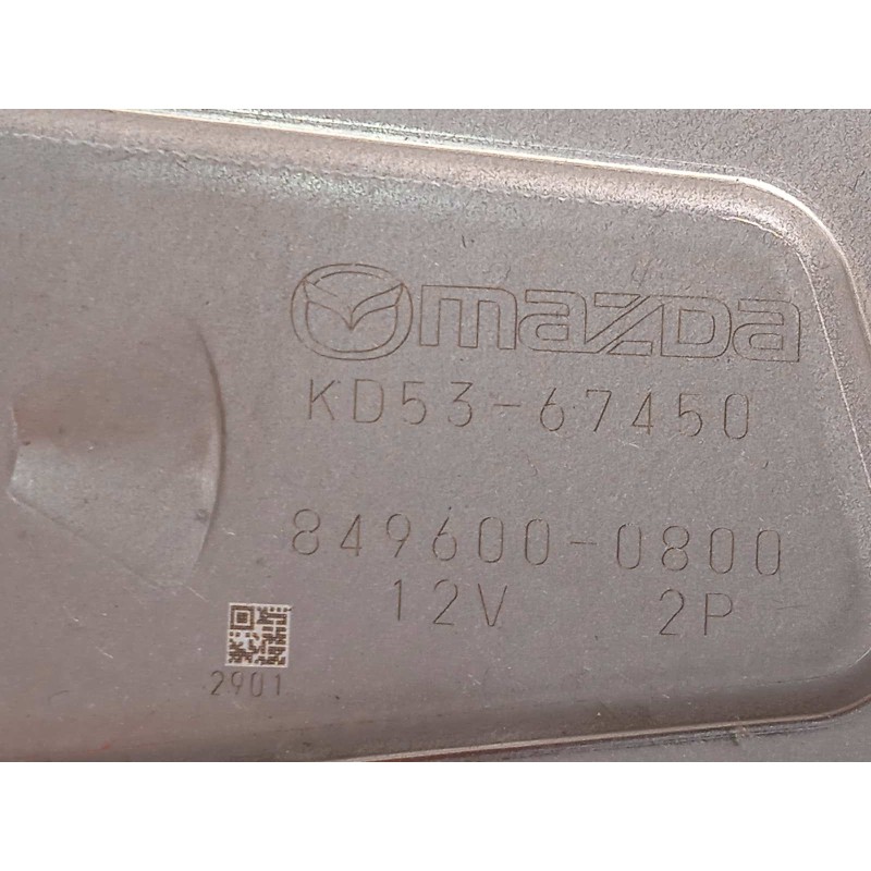 Recambio de motor limpia trasero para mazda cx-5 2.2 turbodiesel cat referencia OEM IAM KD5367450  