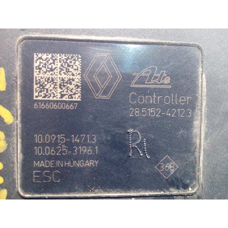 Recambio de abs para dacia dokker ambiance referencia OEM IAM 476600078R 28515242123 10039947374