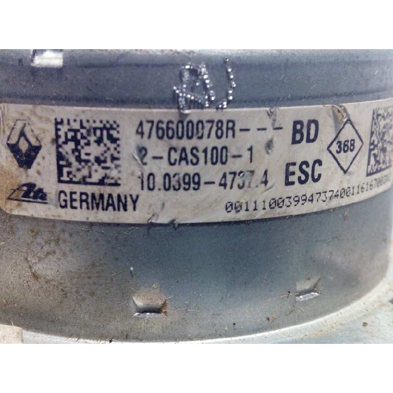 Recambio de abs para dacia dokker ambiance referencia OEM IAM 476600078R 28515242123 10039947374