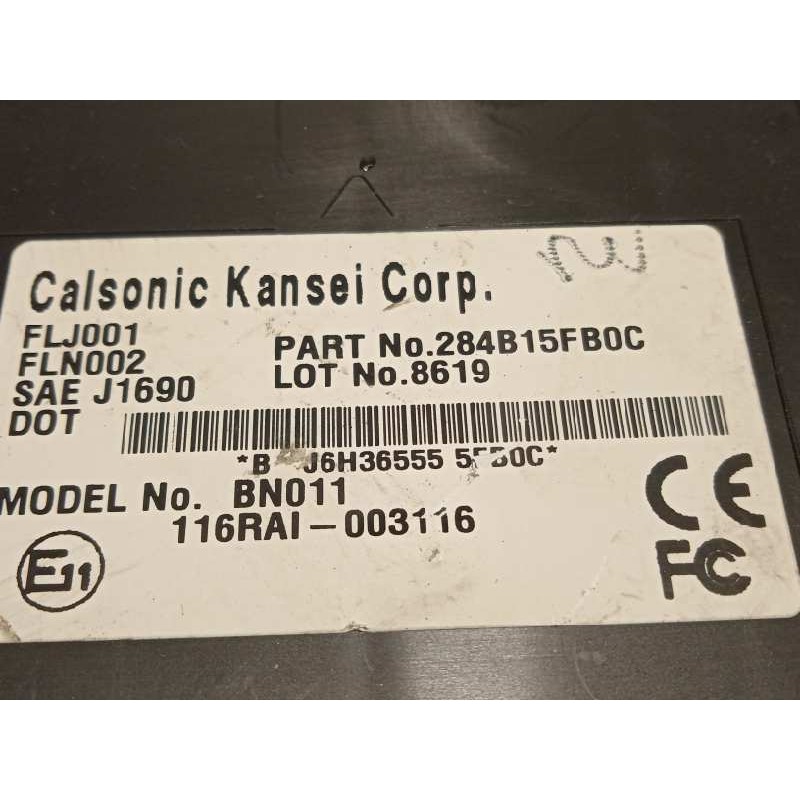 Recambio de modulo electronico para nissan micra v (k14) acenta referencia OEM IAM 284B15FB0C  