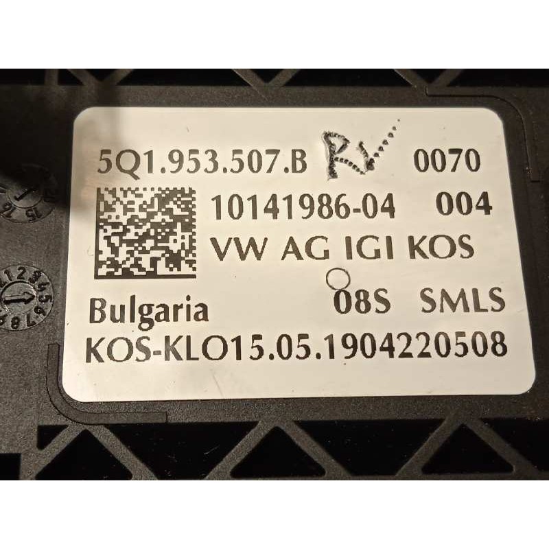Recambio de mando intermitentes para skoda octavia lim. (5e3) 1.5 16v tsi act referencia OEM IAM 5Q1953507B  