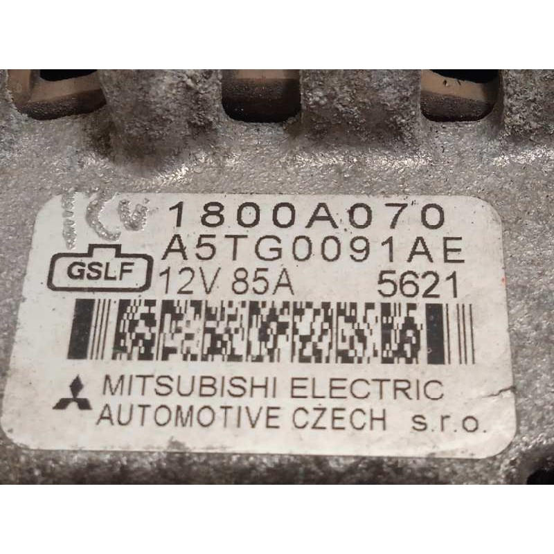 Recambio de alternador para mitsubishi colt berlina 3 (cz) 1.5 instyle referencia OEM IAM 1800A070  A5TG0091AE
