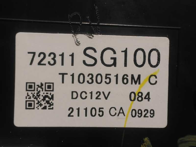 Recambio de mando climatizador para subaru forester s12 2.0 diesel cat referencia OEM IAM 72311SG100  