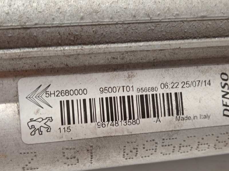 Recambio de condensador / radiador aire acondicionado para peugeot 208 allure referencia OEM IAM 9674813580  6455JF