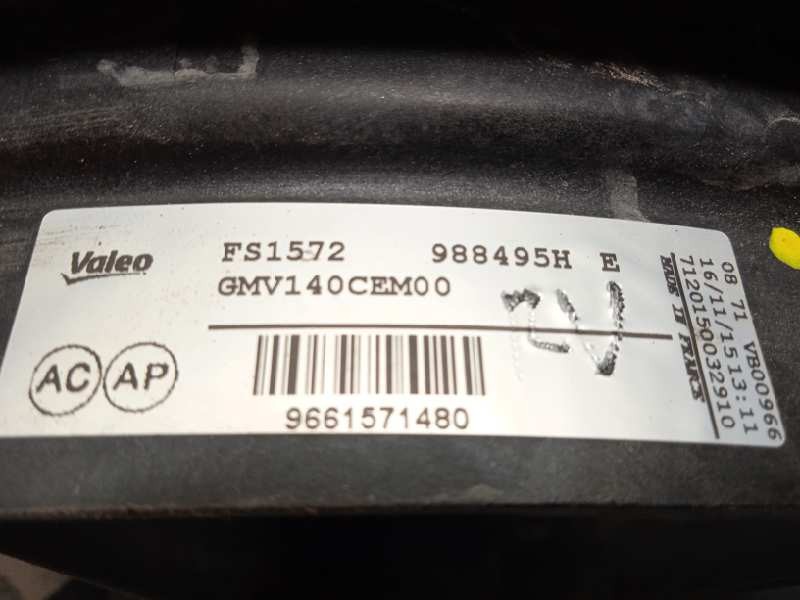 Recambio de electroventilador para peugeot partner kombi access referencia OEM IAM 9661571480 9828719880 1253K4