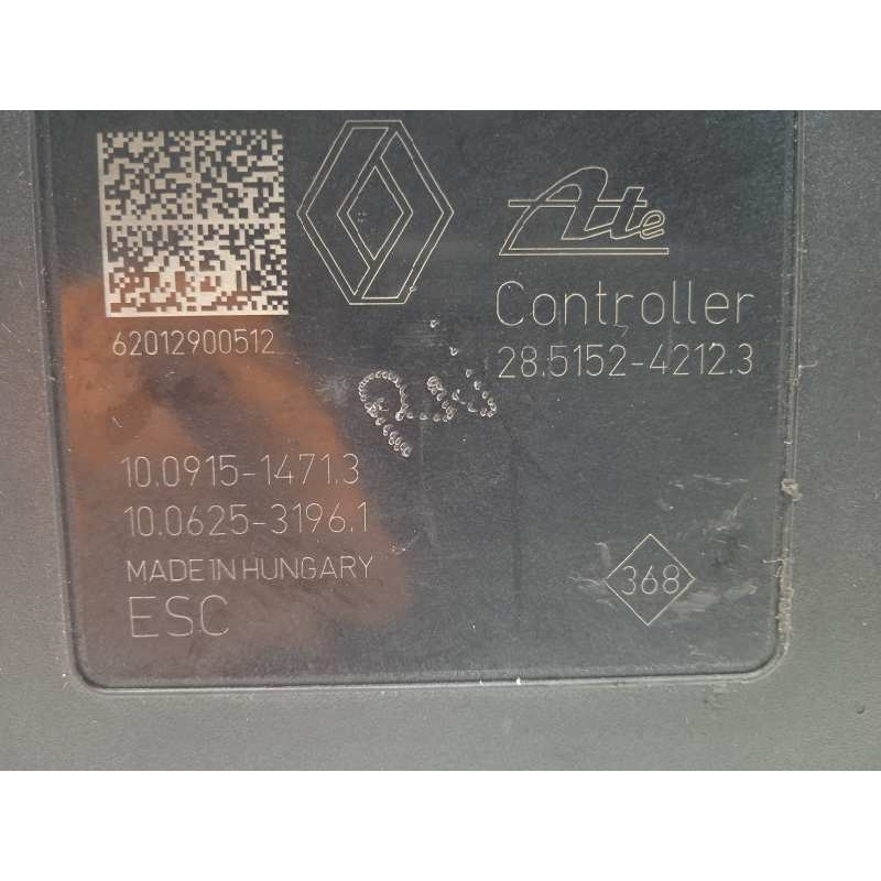 Recambio de abs para dacia dokker essential referencia OEM IAM 476600078R 28515242123 10022006554