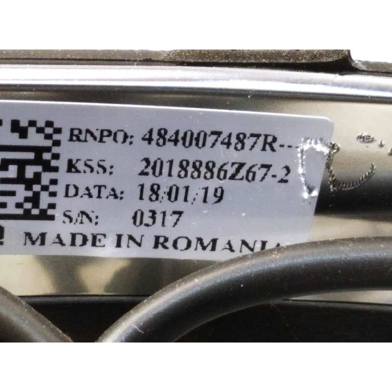 Recambio de volante para dacia duster ii referencia OEM IAM 484007487R  2018886Z67