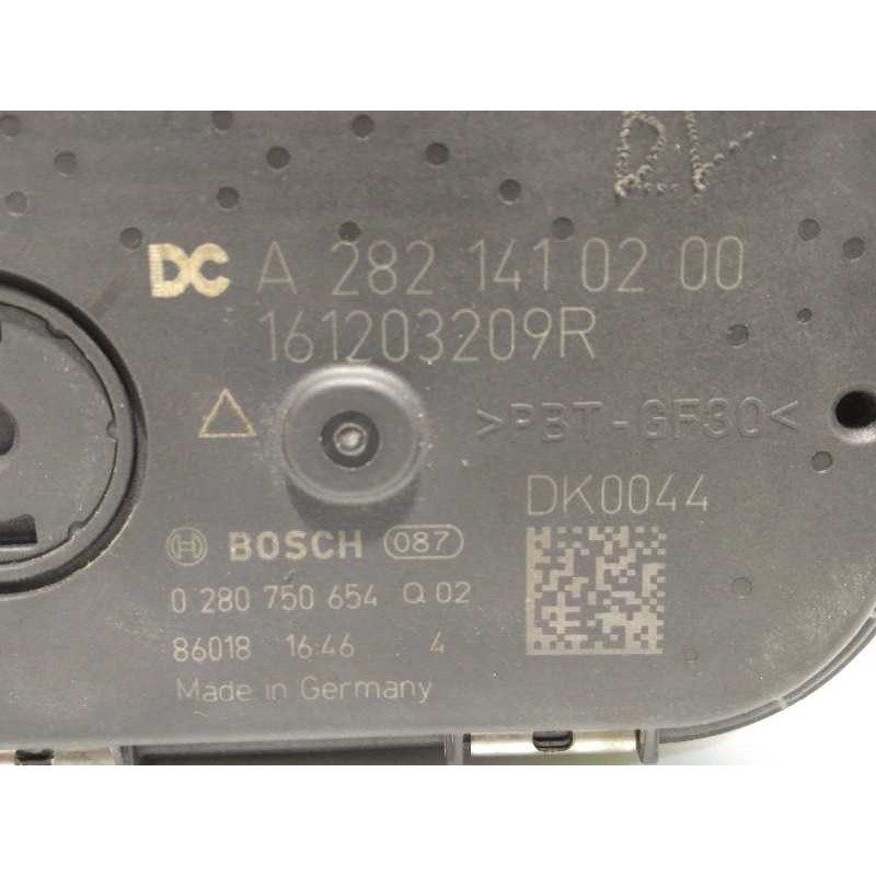 Recambio de caja mariposa para dacia duster ii referencia OEM IAM A2821410200 0280750654 161203209R