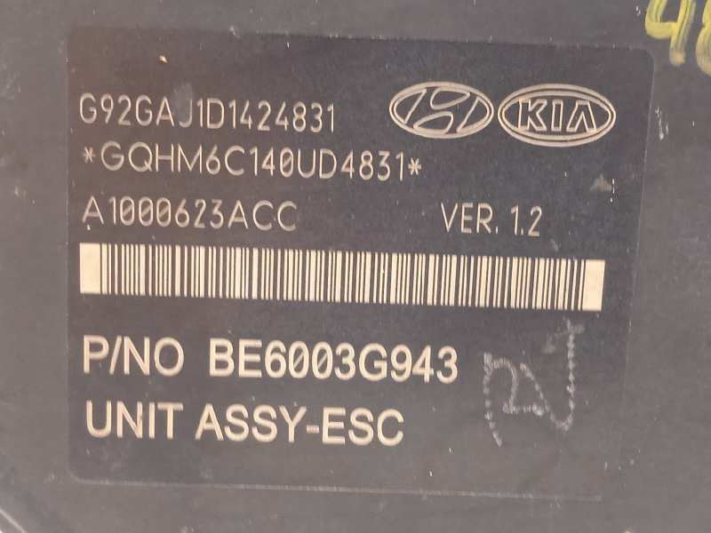 Recambio de abs para kia rio concept referencia OEM IAM 589201W570 BE6003G943 MGH60BH6013G943
