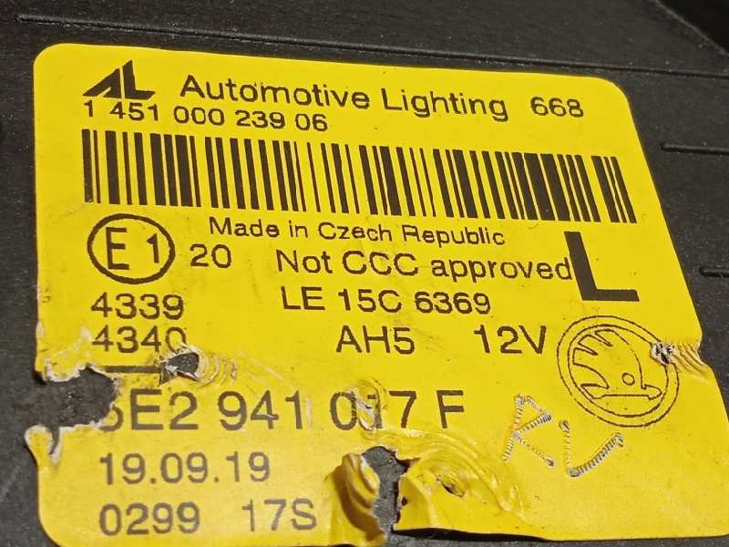 Recambio de faro izquierdo para skoda octavia lim. (5e3) rs referencia OEM IAM 5E2941017F  145100023906