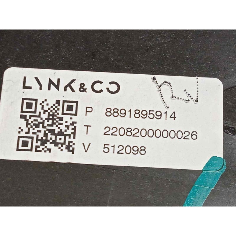 Recambio de elevalunas trasero derecho para lynk&co lynk & co 01 1.5 phev referencia OEM IAM 8891895914  