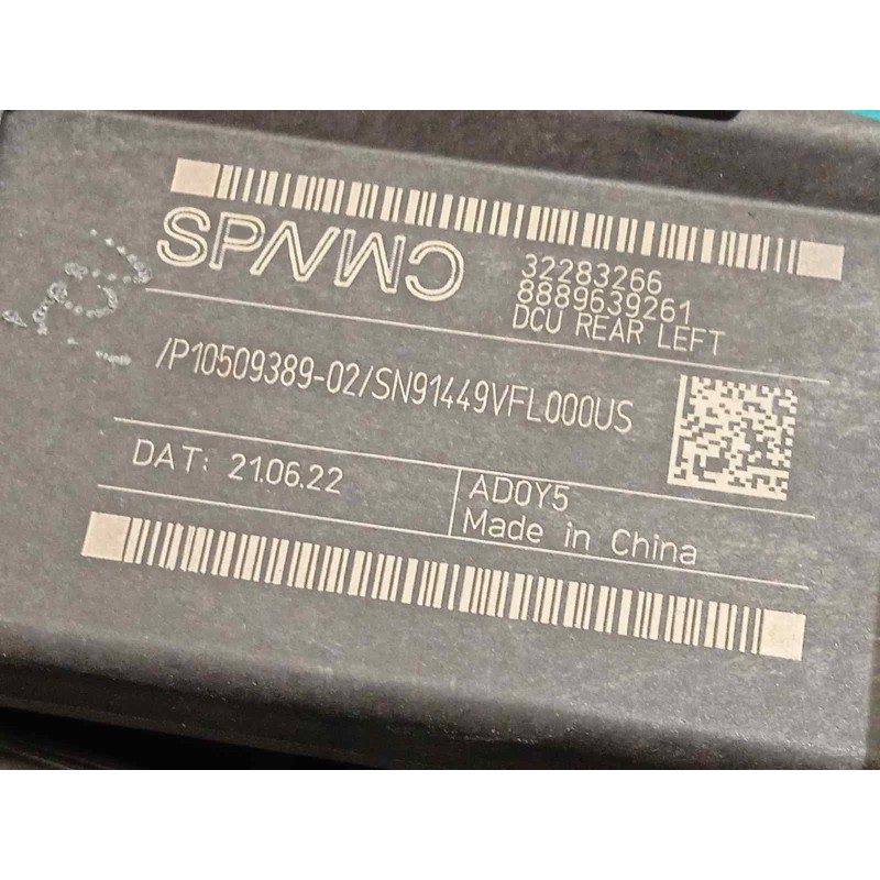 Recambio de elevalunas trasero izquierdo para lynk&co lynk & co 01 1.5 phev referencia OEM IAM 8891895906  