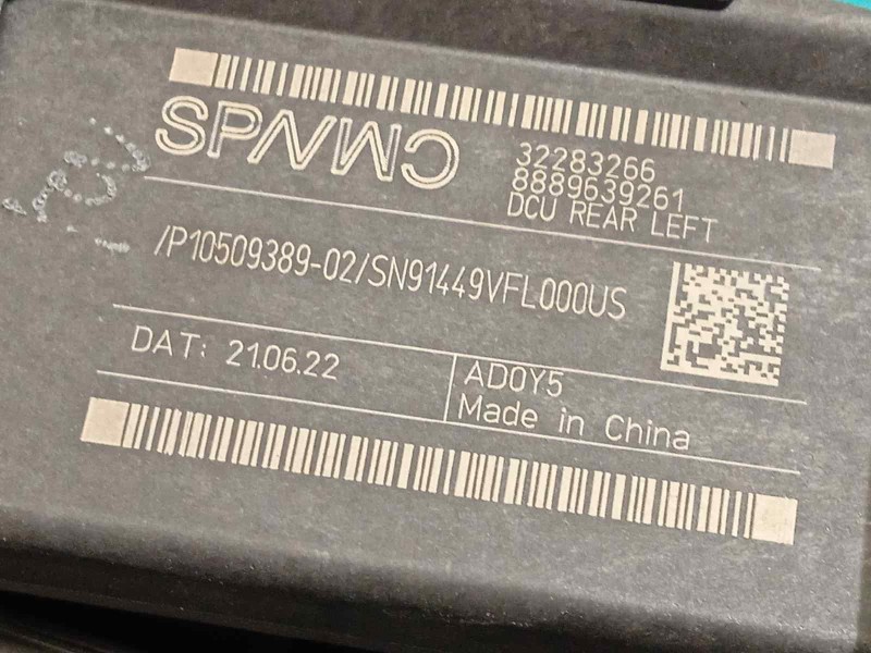 Recambio de elevalunas trasero izquierdo para lynk&co lynk & co 01 1.5 phev referencia OEM IAM 8891895906  