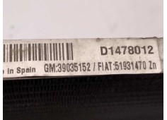 Recambio de condensador / radiador aire acondicionado para opel corsa e selective referencia OEM IAM 39035152 D1478012 51931470 2