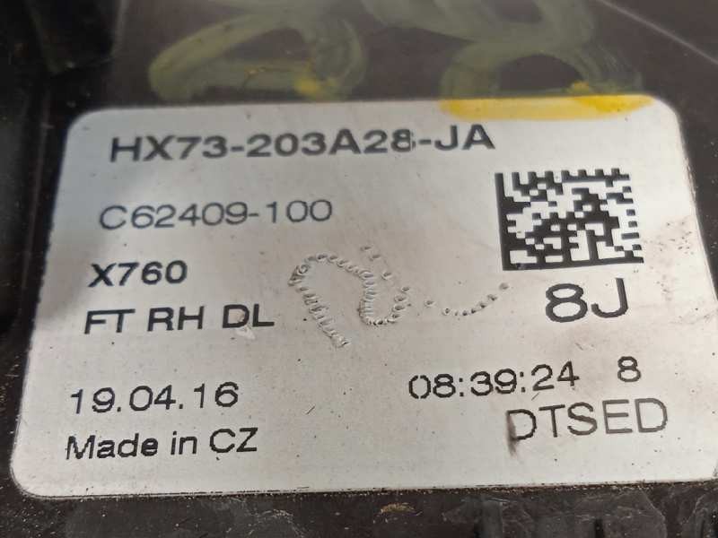 Recambio de cerradura puerta delantera derecha para jaguar xe 2.0 diesel cat referencia OEM IAM HX73203A28JA  