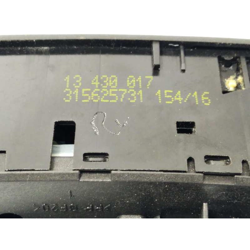 Recambio de mando elevalunas delantero izquierdo para opel corsa e selective referencia OEM IAM 13430017  