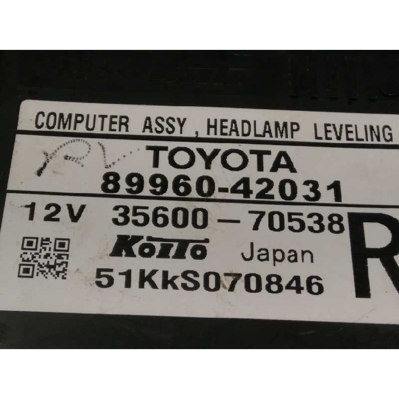 Recambio de modulo electronico para toyota rav 4 advance referencia OEM IAM 8996042031  3560070538