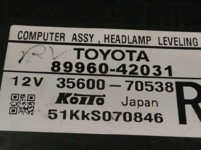 Recambio de modulo electronico para toyota rav 4 advance referencia OEM IAM 8996042031  3560070538