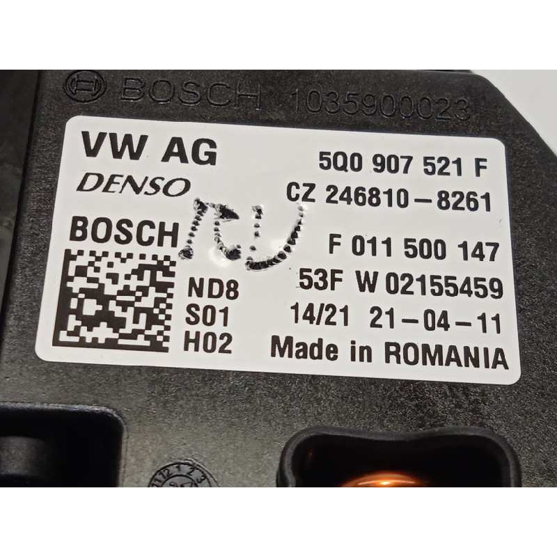 Recambio de motor calefaccion para skoda octavia lim. (nx3) 2.0 tdi referencia OEM IAM 5WB819015  5Q0907521F