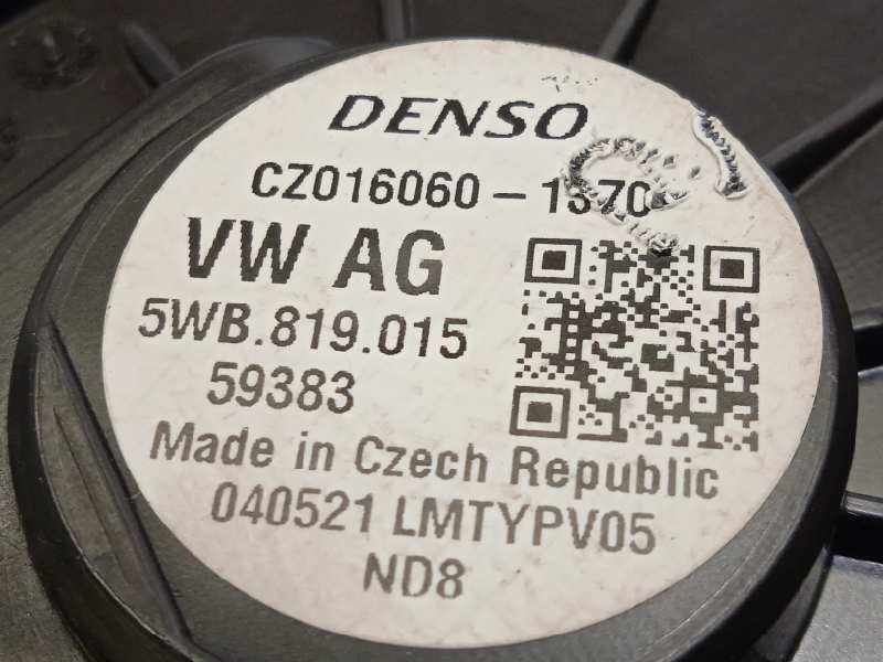 Recambio de motor calefaccion para skoda octavia lim. (nx3) 2.0 tdi referencia OEM IAM 5WB819015  5Q0907521F