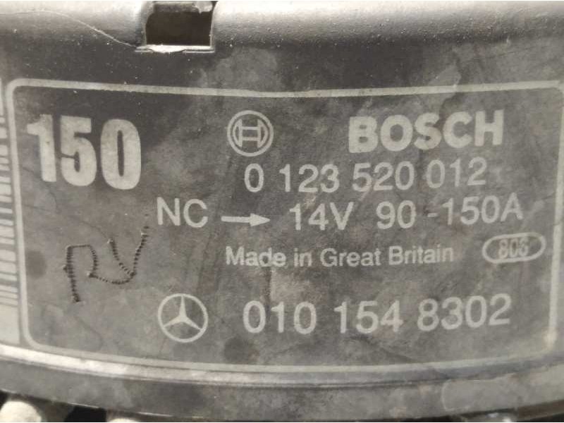 Recambio de alternador para mercedes-benz clase m (w163) 430 (163.172) referencia OEM IAM 0101548302 A0101548302 0123520012