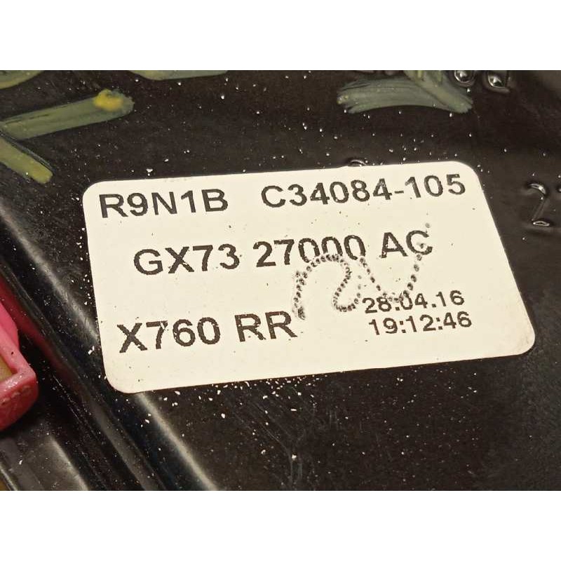 Recambio de elevalunas trasero derecho para jaguar xe 2.0 diesel cat referencia OEM IAM GX7327000AC  