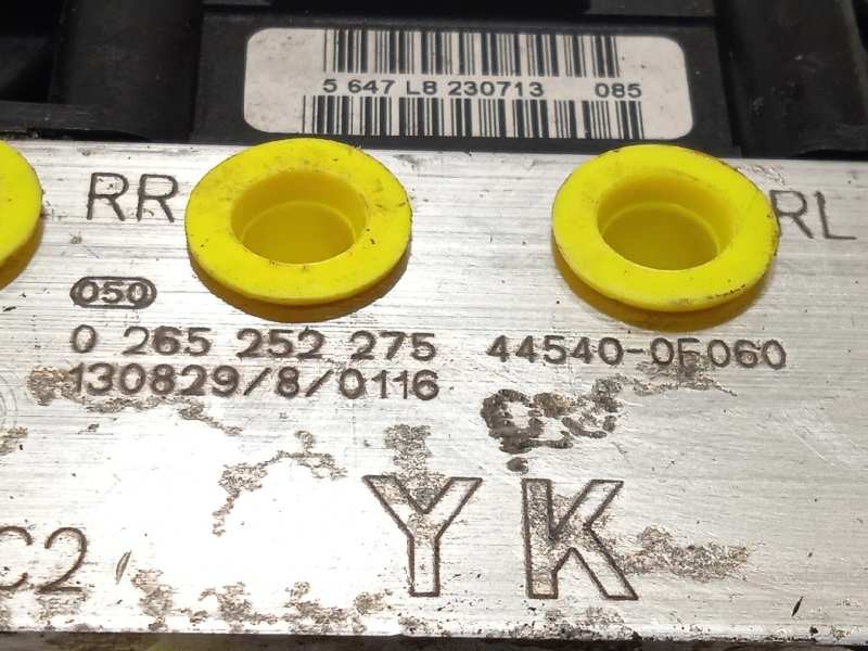 Recambio de abs para toyota verso 2.0 d-4d cat referencia OEM IAM 445400F060 0265951990 0265252275