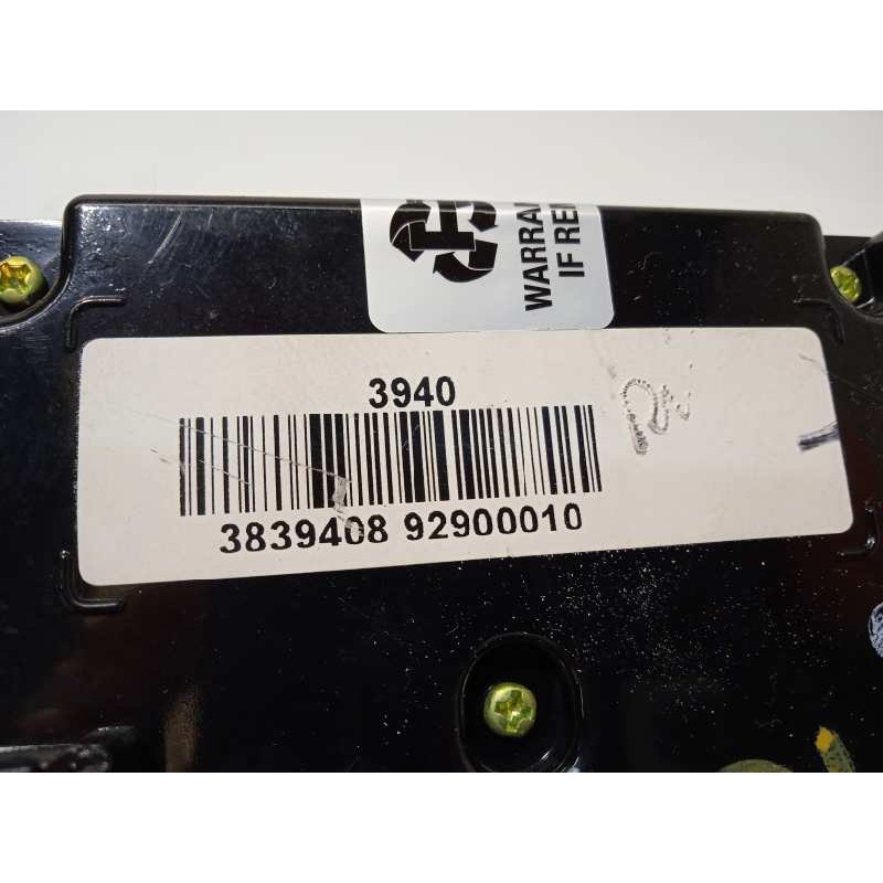 Recambio de mando climatizador para chevrolet cruze 2.0 diesel cat referencia OEM IAM 3839408  92900010