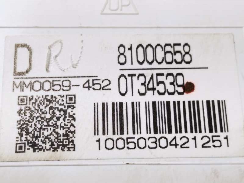 Recambio de cuadro instrumentos para mitsubishi outlander (gf0) referencia OEM IAM 8100C658  OT34539