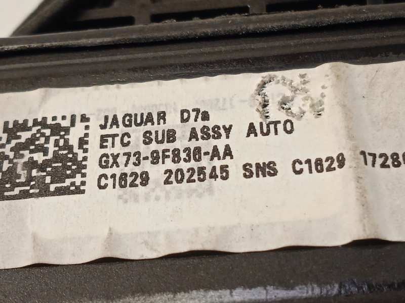 Recambio de potenciometro pedal para jaguar xe 2.0 diesel cat referencia OEM IAM GX739F836AA  