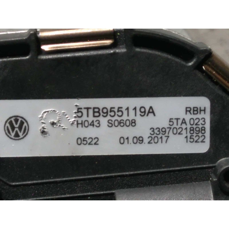 Recambio de motor limpia delantero para volkswagen touran (5t1) advance bmt referencia OEM IAM 5TB955119A  