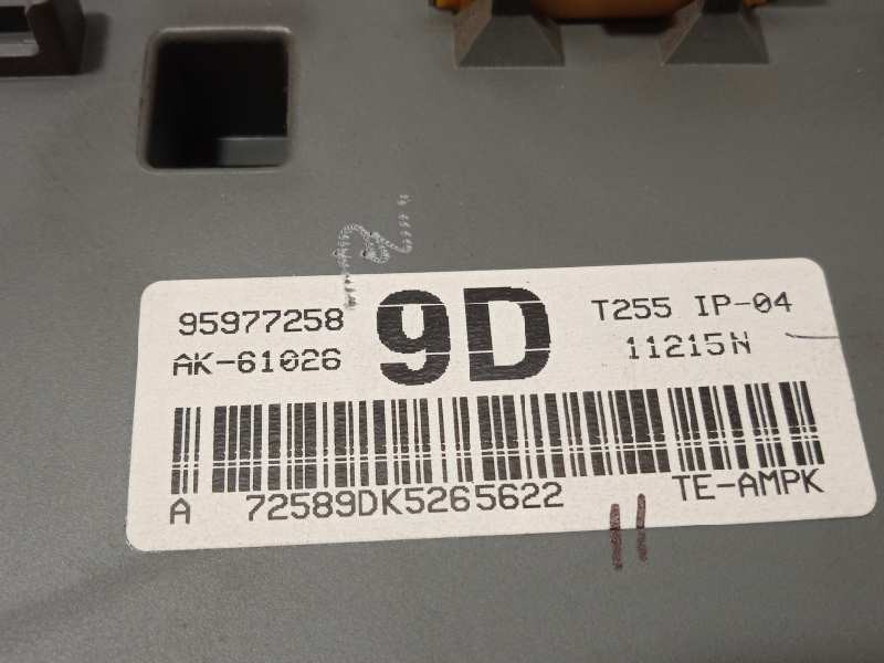 Recambio de caja reles / fusibles para chevrolet aveo 1.4 cat referencia OEM IAM 95977258  