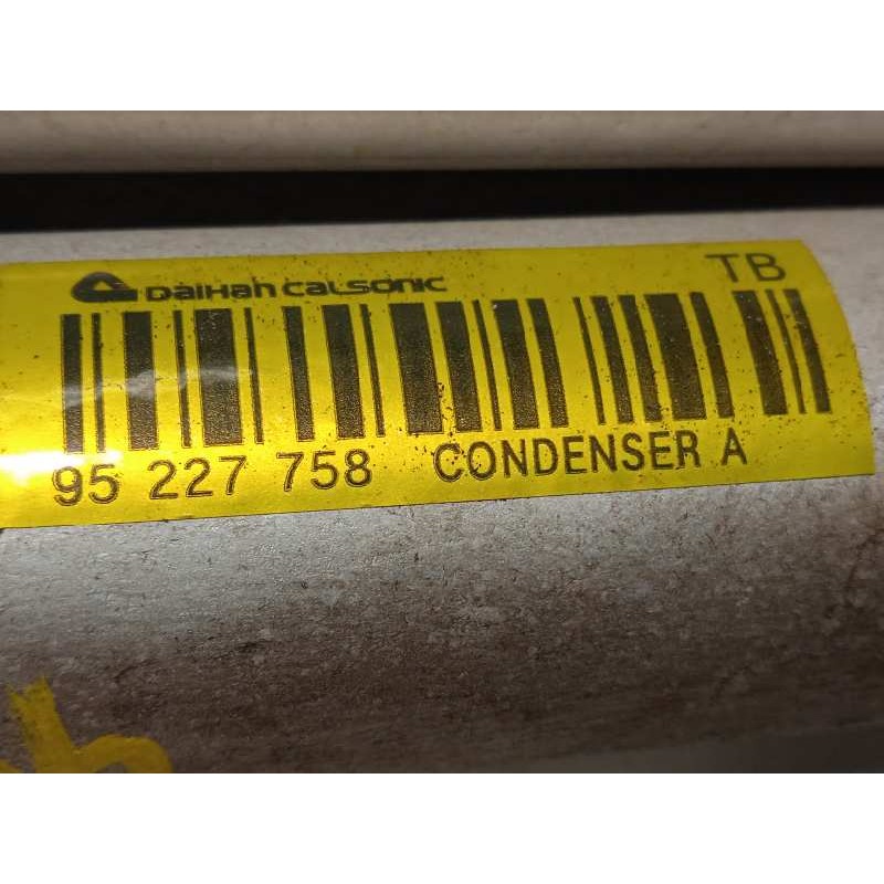 Recambio de condensador / radiador aire acondicionado para chevrolet aveo 1.4 cat referencia OEM IAM 95227758  