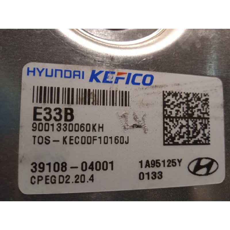 Recambio de centralita motor uce para hyundai kona 1.0 tgdi cat referencia OEM IAM 3910804001  